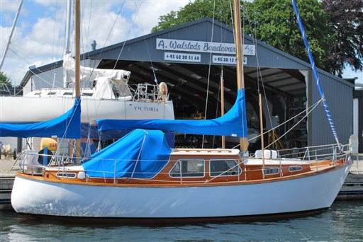 Walsted Boatyard Bianca Design 33 Ketch No. Mahogni