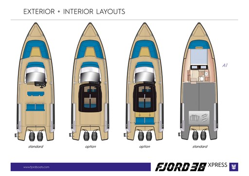 Fjord 38 Xpress layout