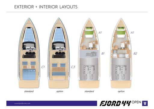 Fjord 42-44 Open layout