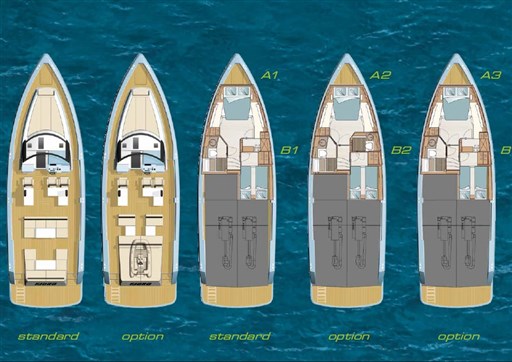 Fjord 48 Open layouts