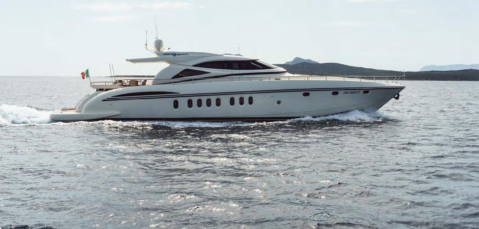 Alalunga Open 85x Sport - Charter Pontine