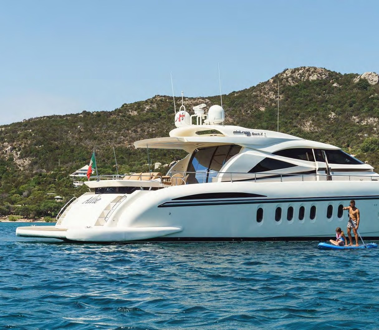Alalunga Open 85x Sport - Charter Pontine