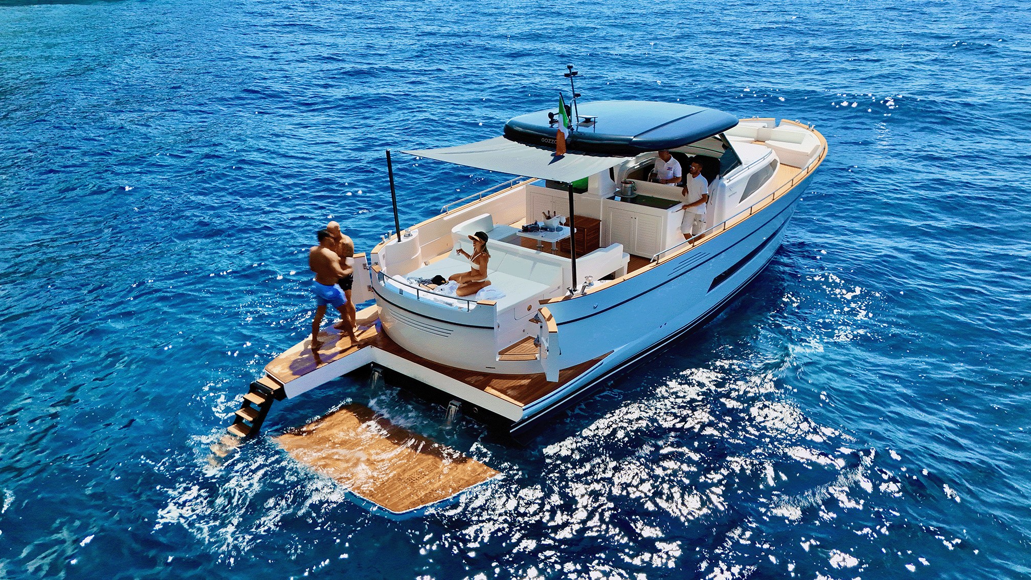 Apreamare Yachts Gozzo 45 - Daily Charter Costiera Amalfitana