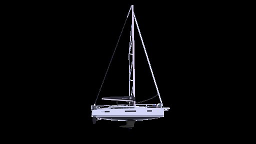Korte kiel Jeanneau Sun Odyssey 415