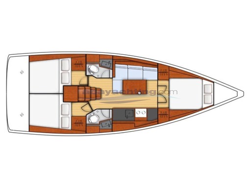 Abayachting Beneteau Oceanis 38.1 usato-Second hand layout