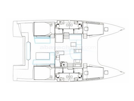 Abayachting Bavaria Nautitech 46 Fly usata-second hand 36