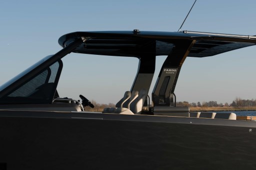 2026 Pardo Yachts 43 luxury yacht with sleek design and modern features.