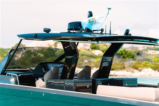 2025 Pardo Yachts 50 luxury yacht with sleek design and modern features.