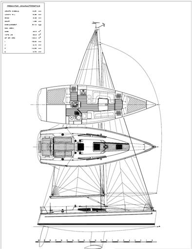 Dehler 34 Layout