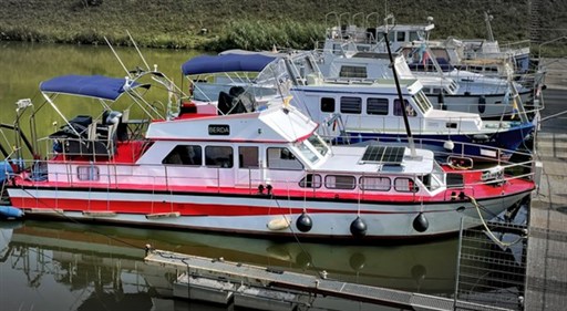 Weft Haßmersheim 15m Stahlmotoryacht