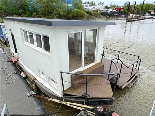 Custom Hausboot Hamburger Spitzschute