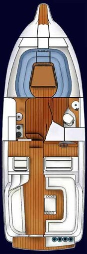 Marex 290 Sun Cruiser_Layout