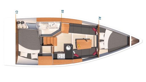 Hanse315-Layout