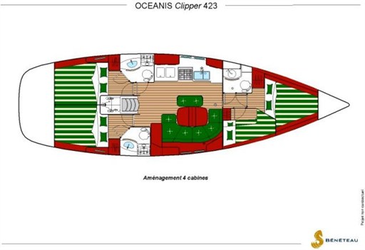 Oceanis 423 depliant 20 4cab 3toil
