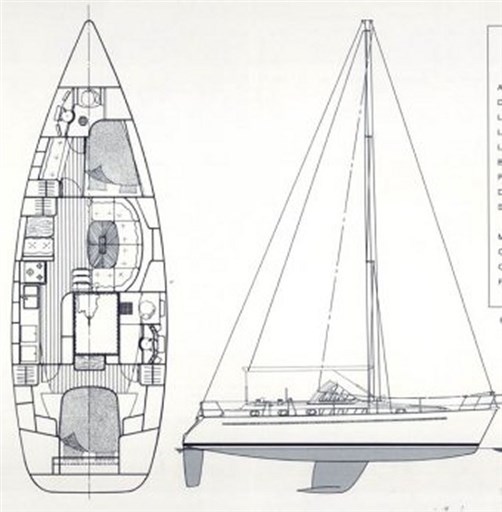 Oceanis 40 CC depliant 20 