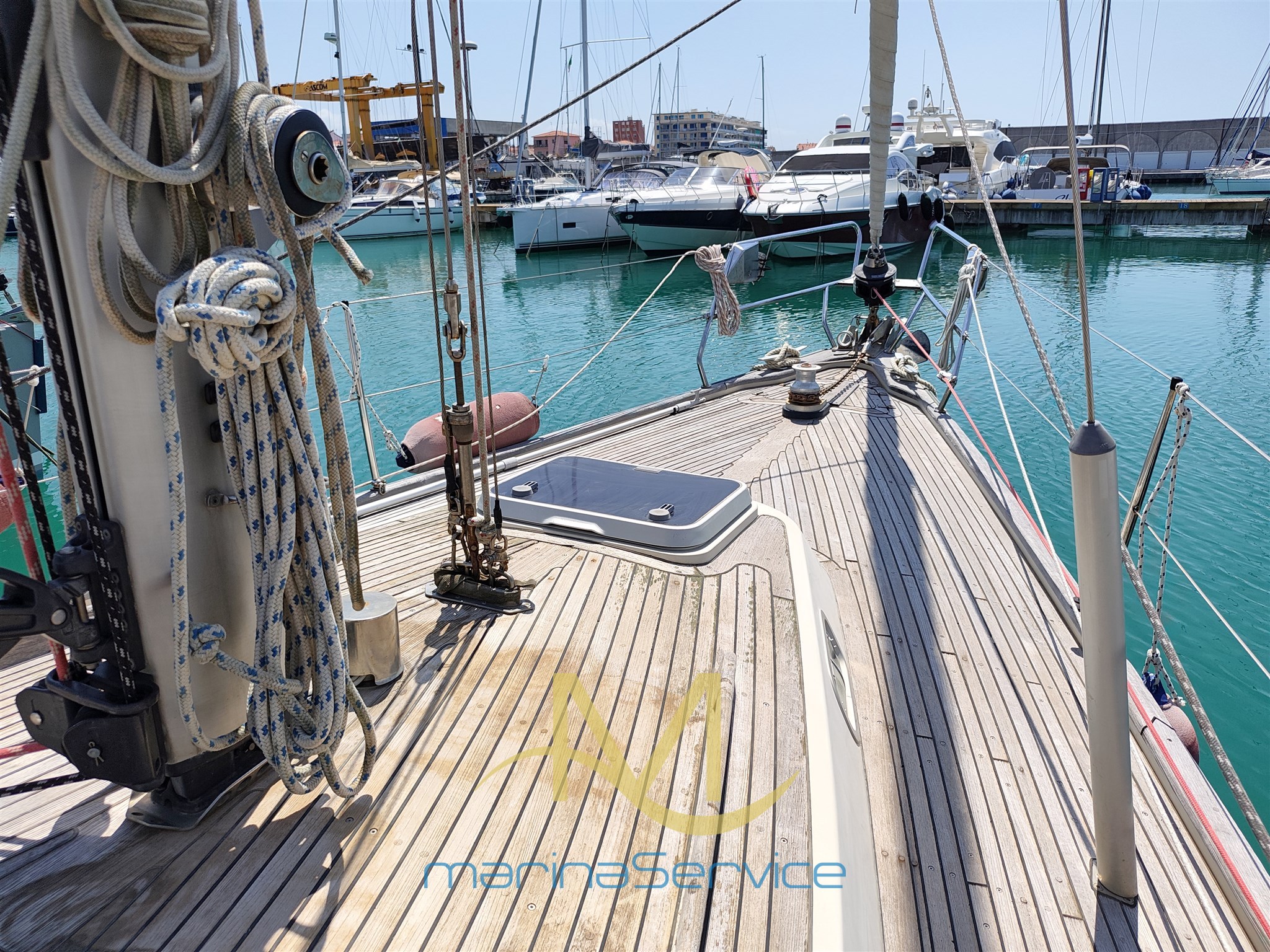 Starboard deck