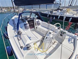 Cockpit on starboard