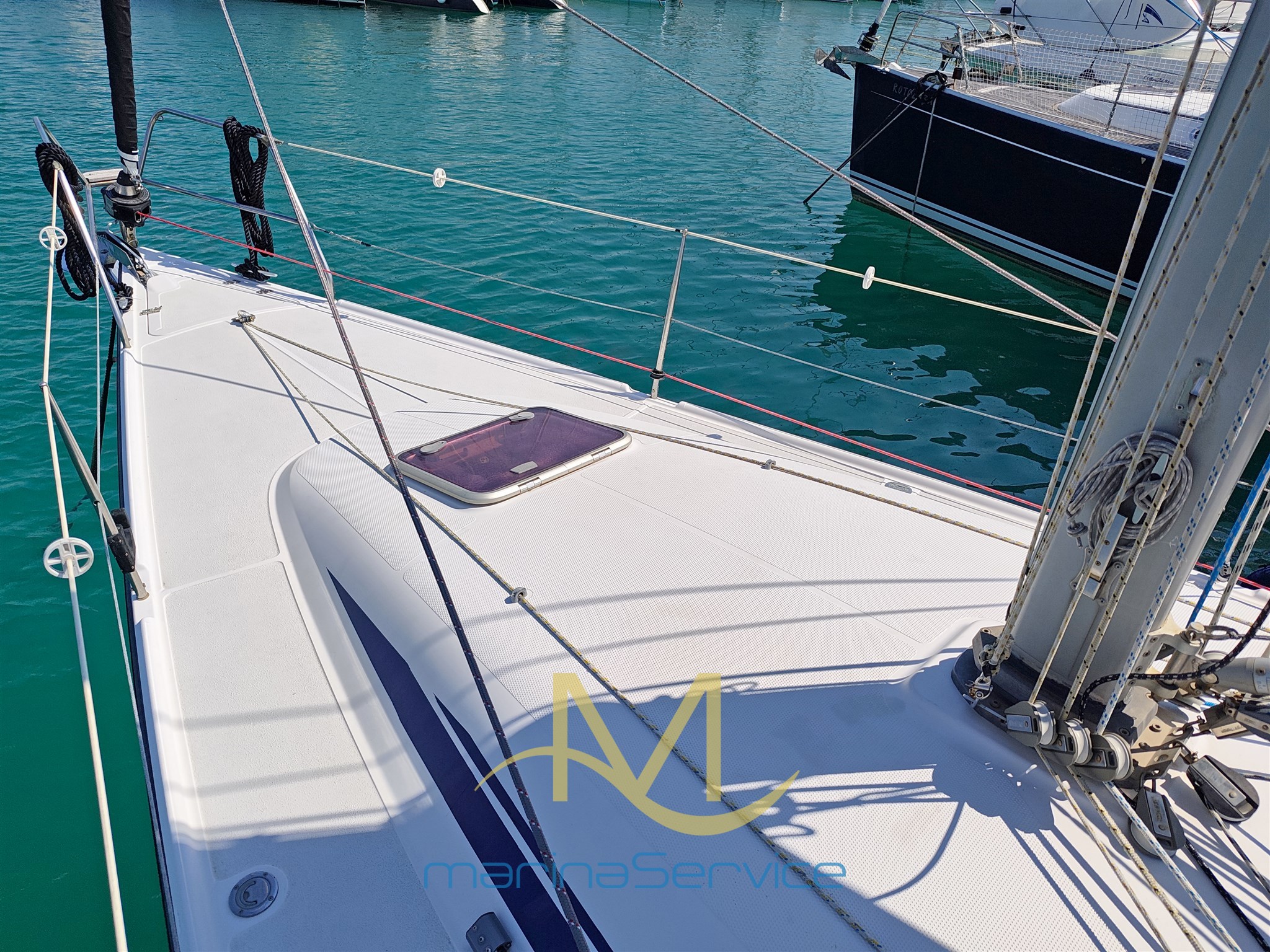 Portside bow