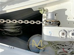 Ancor locker and windlass