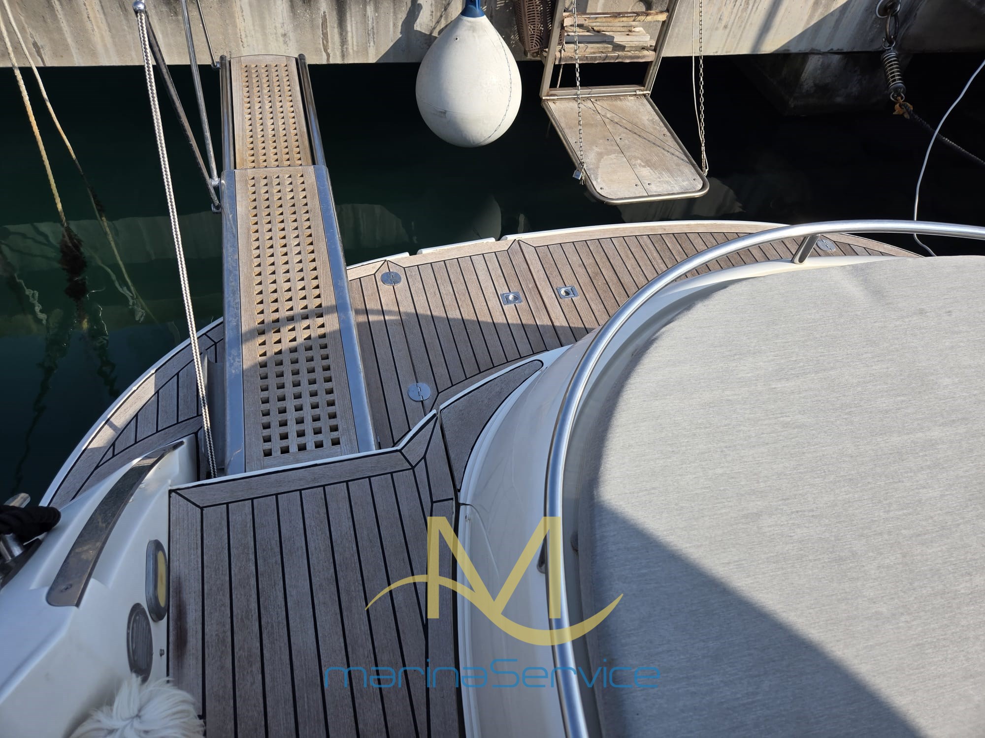 Stern and gangway