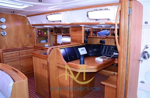 Nav station + galley