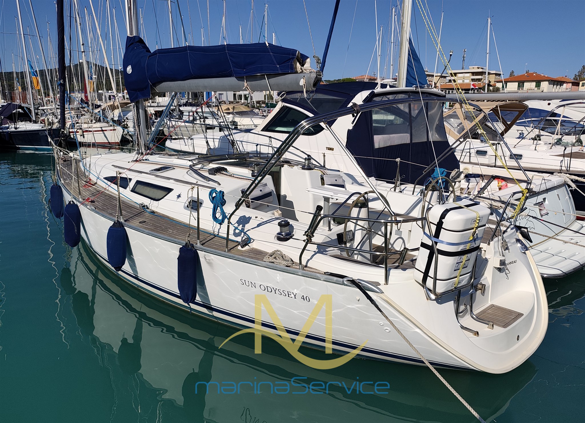 Stern portside