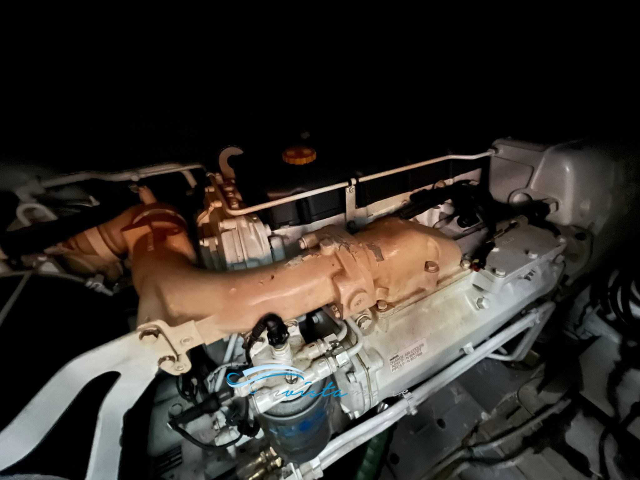 Hatteras 43  motore 1