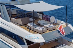 Ferretti 850 prendisole fly