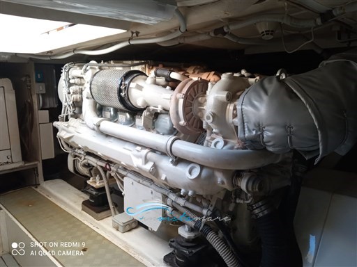 Ferretti 62 motore