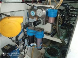 Ferretti 62 sala motori