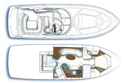 SeaRay 455 layout