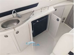 SeaRay 455 lavandino e frigo esterni