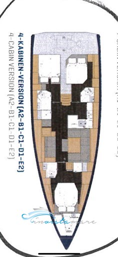 Bavaria 50 layout