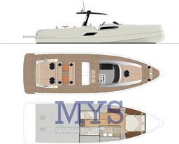 CAYMAN YACHTS 450 WA PIANI GENERALI COLORATI