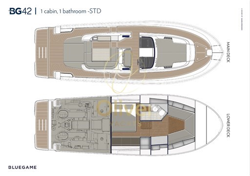 BG42 1cabin 1 bathroom STD layout