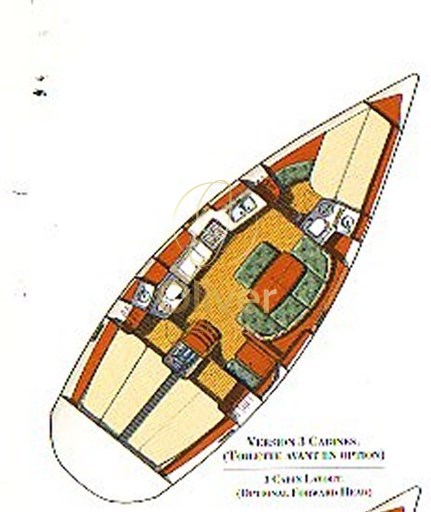 Oceanis 381 depliant 20