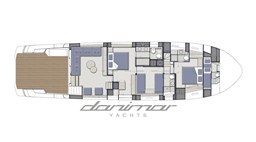 {L} Lower Deck with twin beds