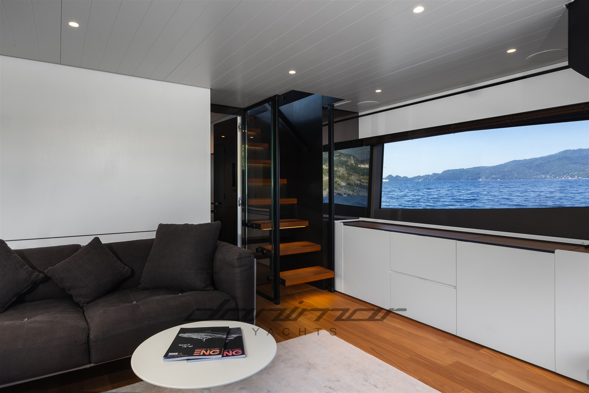 {I} Lower deck salon