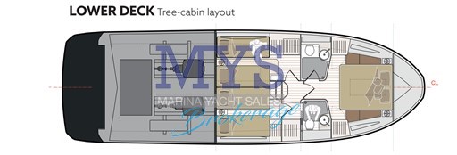 THREE CABIN LAYOUT