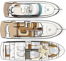 Jeanneau Prestige 46 Layout