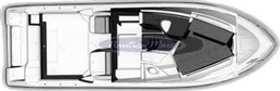 Triton Boats 301 XD Layout