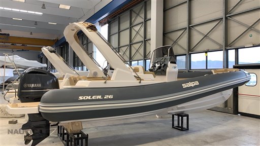 Salpa Soleil 26, 1 x 250 Mercury FB 4T I, barca 8 mt., barca in vendita