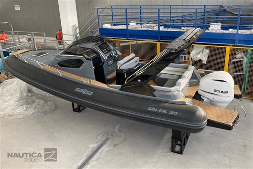 Salpa Soleil 30, 2 x 200 Suzuki FB 4T I, barca 9.1 mt., barca in vendita