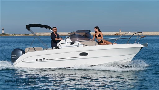 Mingolla Brava 22 Wa, 1 x 150 Mercury FB 4T I, barca 6.42 mt., barca in vendita