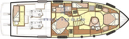 Magellano 53 Lowerdeck