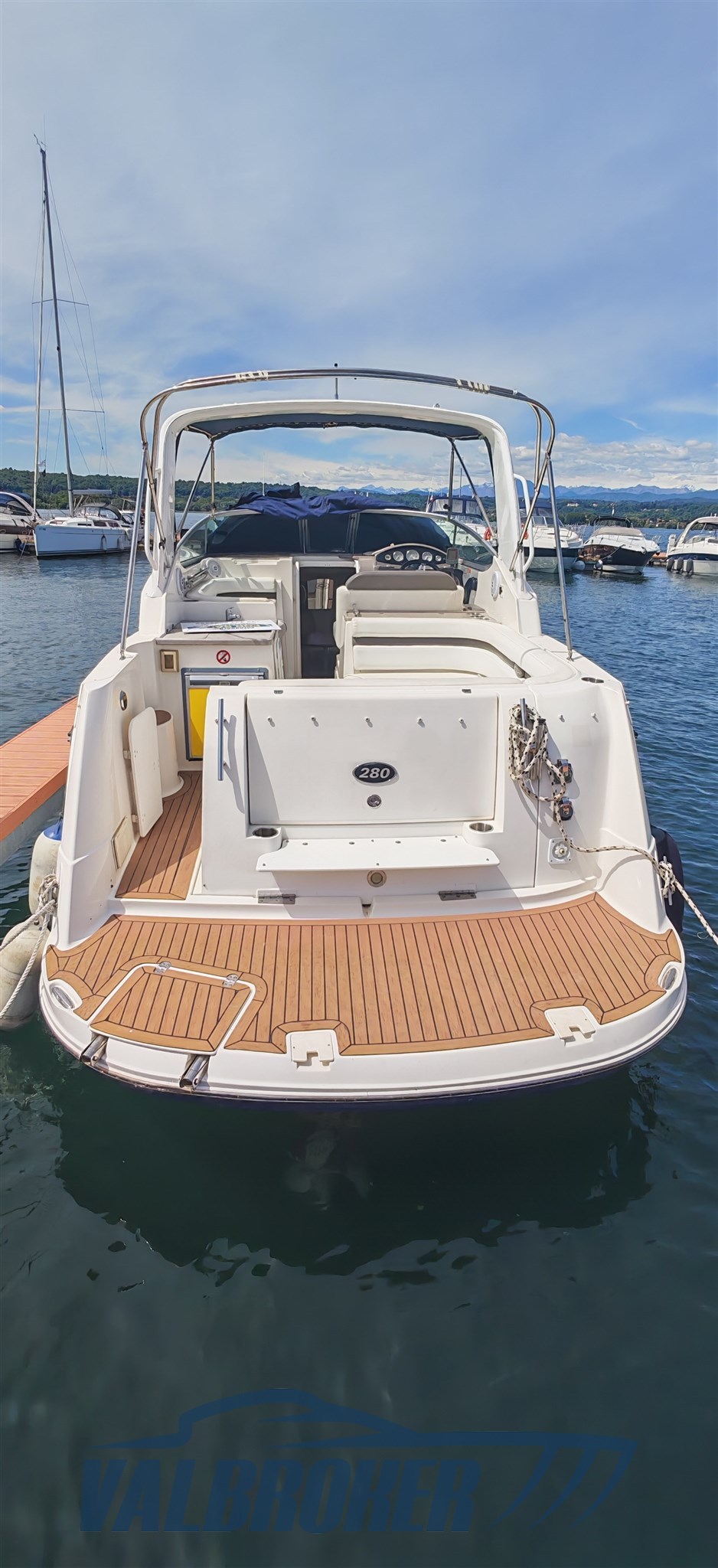 Rinker 280 2007 lago maggiore (6)