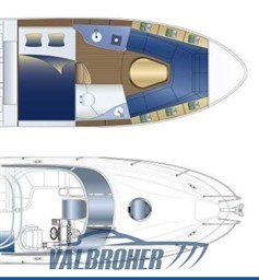 Bavaria 30 sport layout