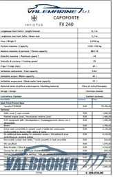 Config Capoforte 240 con motore