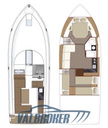 Sealine SC 35 layout