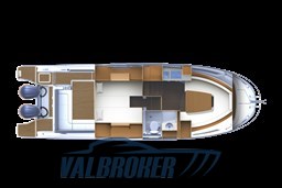 Layout Jeanneau Cap Camarat